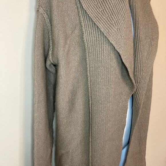 NWT Vince Collared Open Front Sweater Cardigan Alpaca Cashmere Wool Size Small - Picture 12 of 16